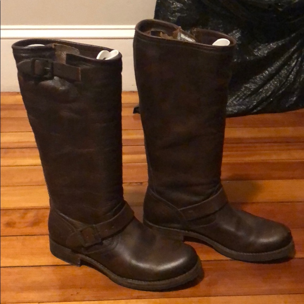 Frye Veronica Slouch Boot Brown